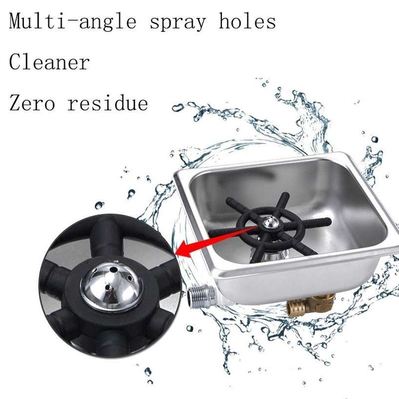 Automatic High Pressure Embedded Stainless Steel Bar Cup Washer Medium Cup Washer