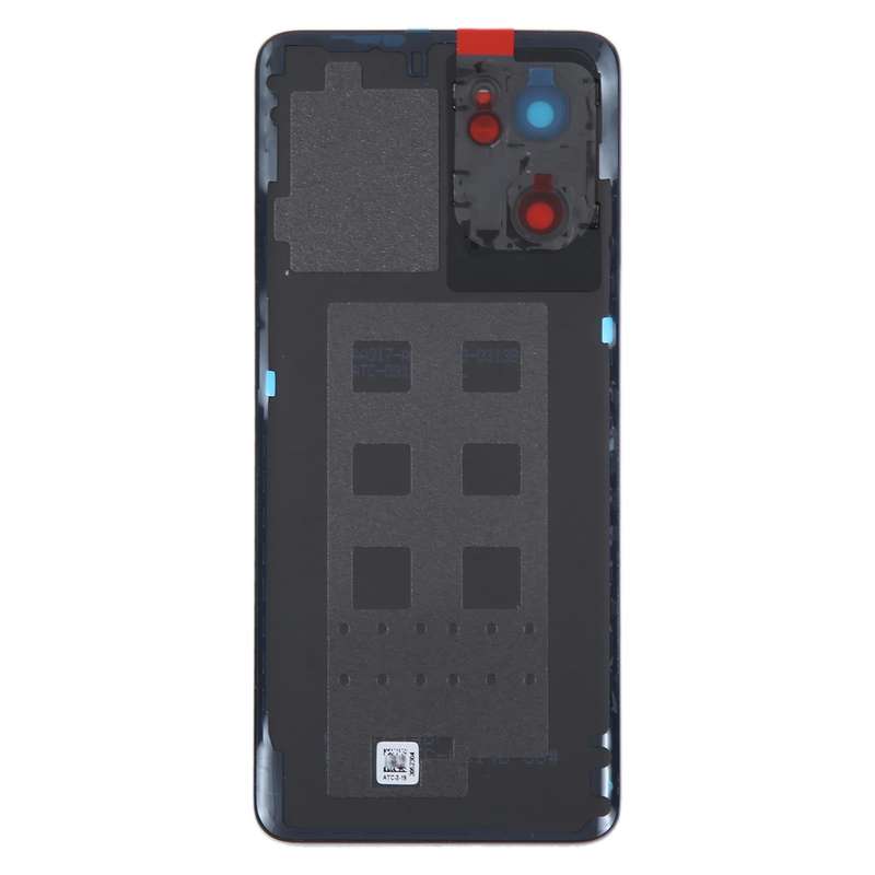 For OPPO Reno7 5G Original Battery Back Cover with Camera Lens Cover(Blue)