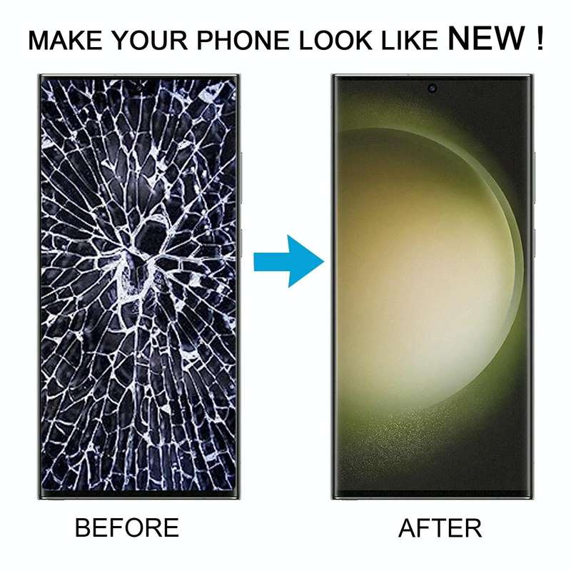 For Samsung Galaxy S23 Ultra SM-S918B EU Edition Original LCD Screen Digitizer Full Assembly with...