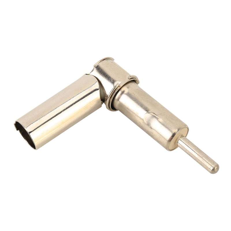 2 PCS Car Vehicles Radio Stereo Aerial Antenna Mast Male / Female Adapter Connector Plug