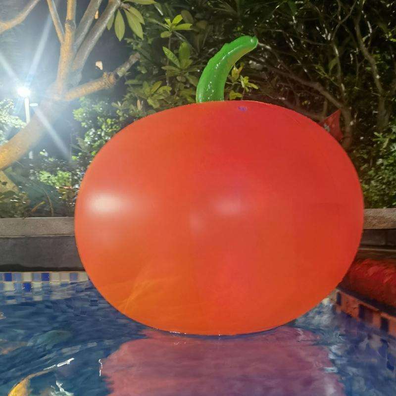 Halloween Bar Haunted House Shopping Mall Inflatable Decoration, Size: 16 Inch Glowing Pumpkin
