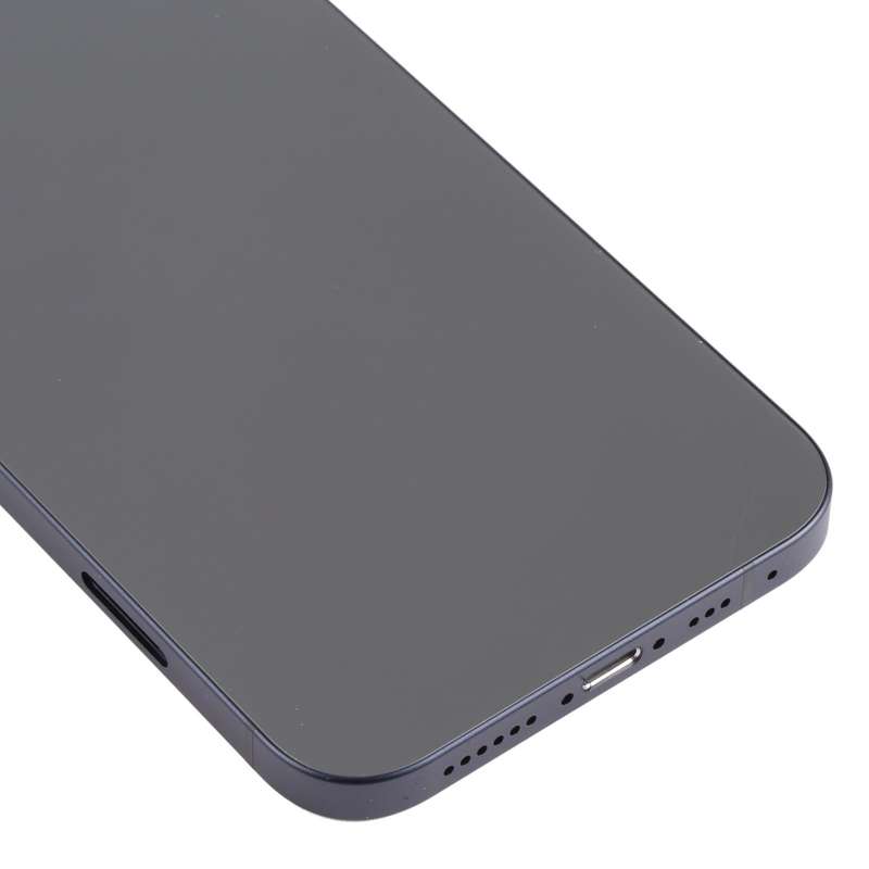 Back Housing Cover with Appearance Imitation of iP13 Pro for iPhone 11(Black)