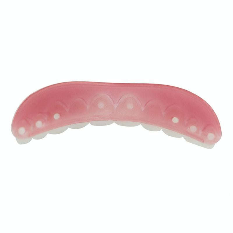 Silicone Whitening Simulation Braces Comfort Fit Flex Curved Teeth Dentures Beauty Tools, Length:...