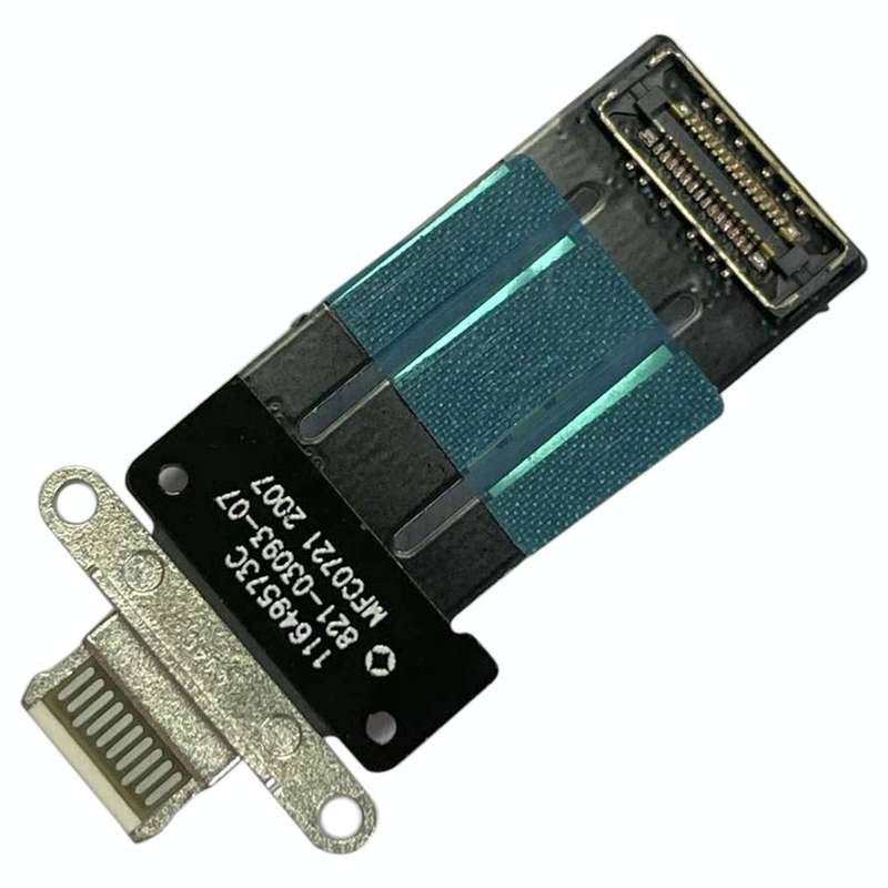 Charging Port Flex Cable for iPad Pro 12.9 inch 2021 (5th gen) A2379 A2461 A2462 (White)