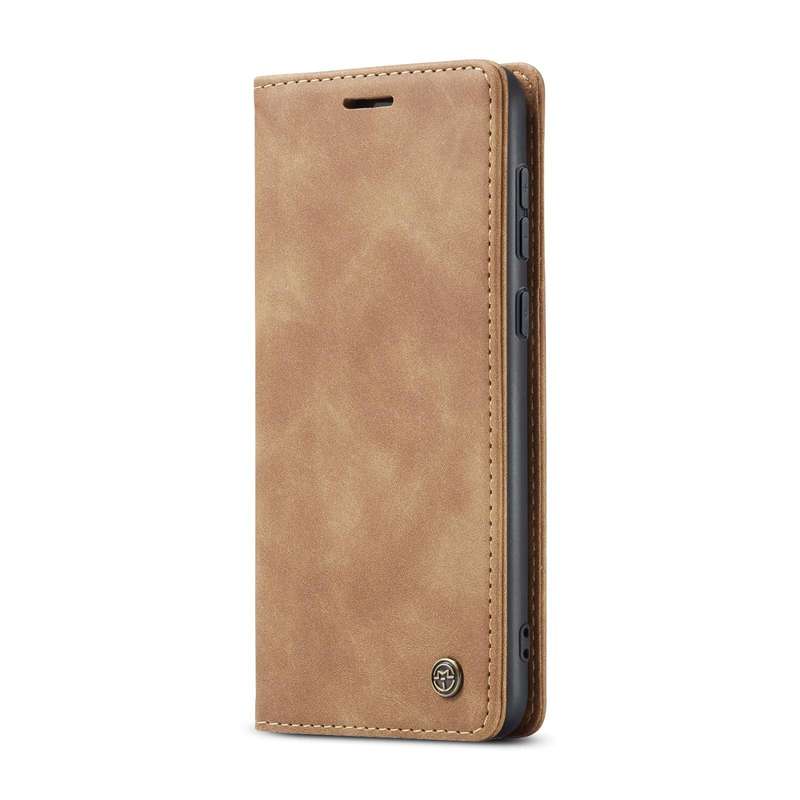 For Samsung Galaxy A35 5G CaseMe 013 Multifunctional Horizontal Flip Leather Phone Case(Brown)