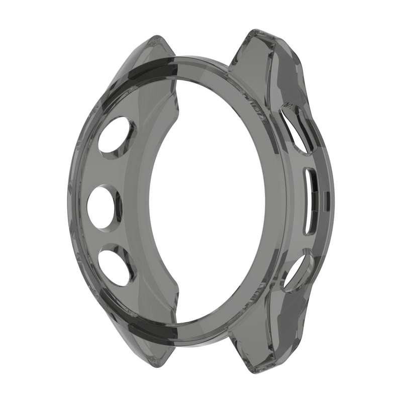 For Garmin Fenix 7s Shockproof TPU Soft Protective Case(Black)
