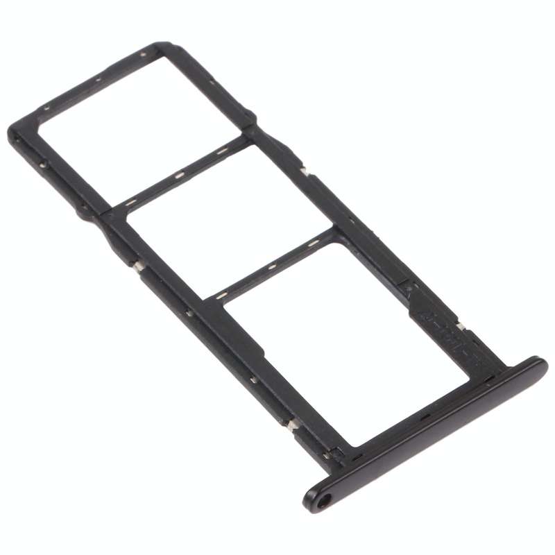 SIM Card Tray + SIM Card Tray + Micro SD Card Tray for Honor 8S 2020 (Black)