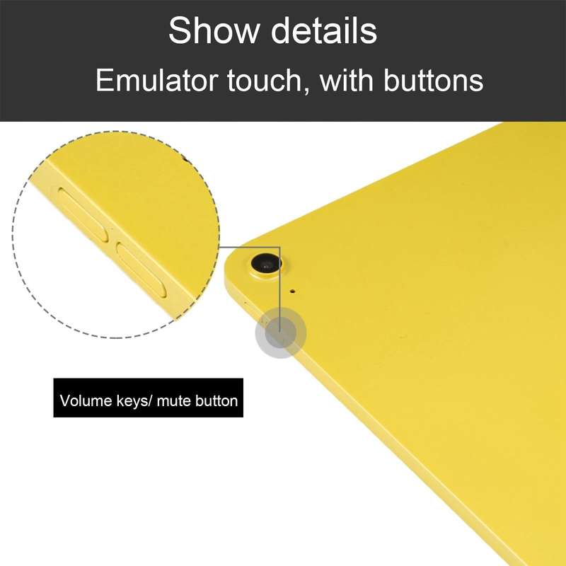 For iPad 10th Gen 10.9 2022 Color Screen Non-Working Fake Dummy Display Model (Yellow)