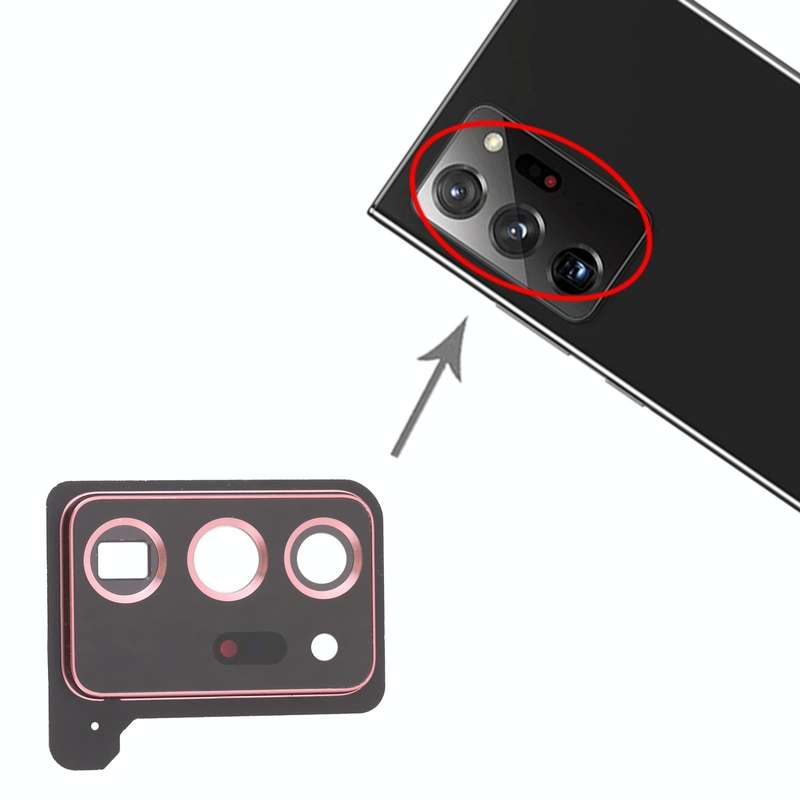 For Samsung Galaxy Note20 Ultra Camera Lens Cover (Gold)