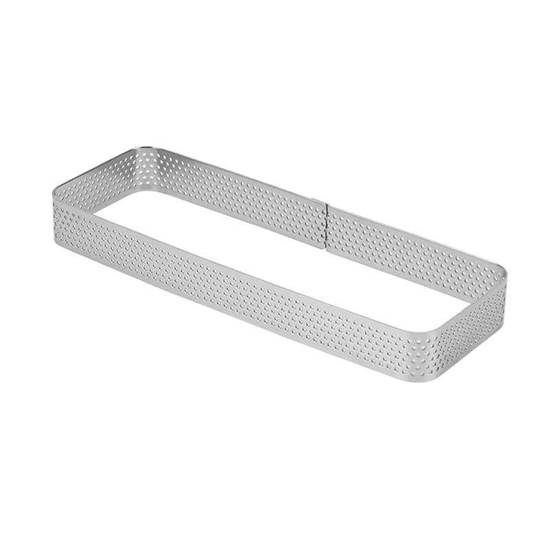 BN1006 Stainless Steel Mousse Circle Thickened Perforated Cake Mold DIY Baking Tools, Specificati...