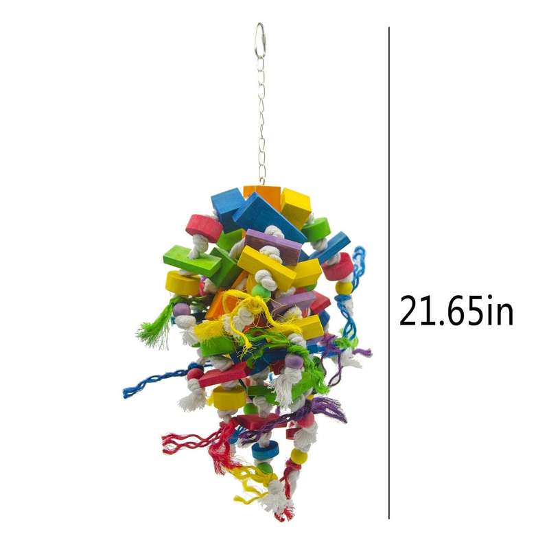 Medium Large Parrot Toy Bird Toy Cotton Rope Sword Hemp Rope Bite Toys