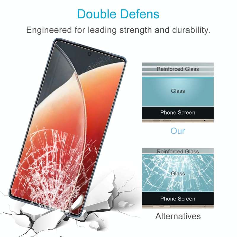 For TECNO Camon 30 Pro 50pcs 0.26mm 9H 2.5D Tempered Glass Film