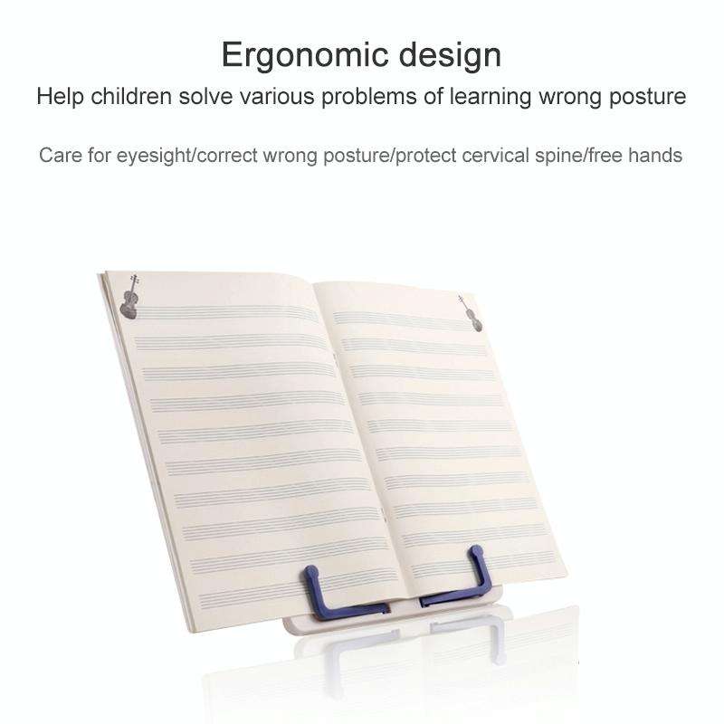 Portable Foldable Desktop Music Stand(Blue)