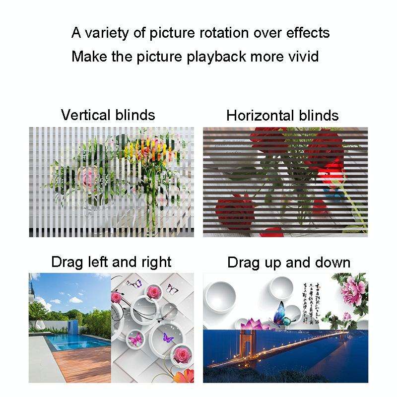 DPF-106 10.1 inch Digital Photo Frame LED Video Advertising Machine, Plug:EU Plug(White)