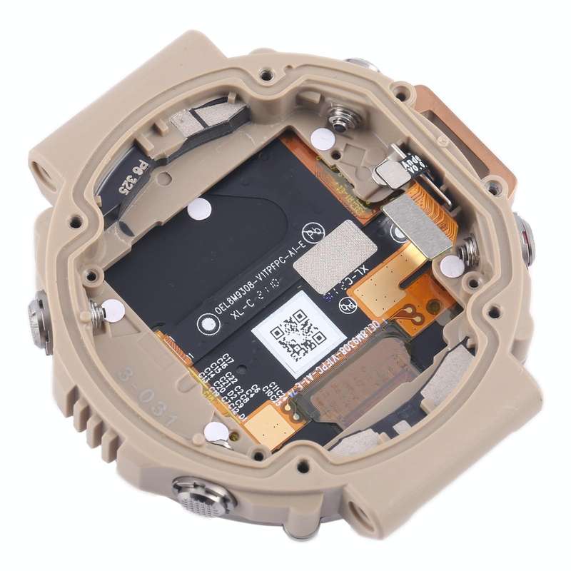 For Amazfit T-Rex Ultra Original LCD Screen Digitizer Full Assembly With Frame(Yellow)