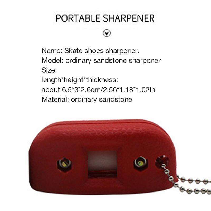 Portable Sander Knife Sharpener for Skate Shoes(Black)