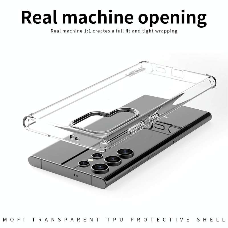 For Samsung Galaxy S24 Ultra 5G MOFI Ming Series Ultra-thin TPU Phone Case(Transparent)