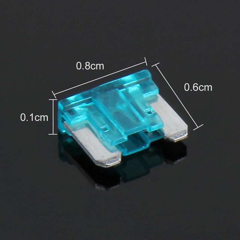 100 PCS 5Amp 7.5Amp 10Amp 15Amp 20Amp 25Amp 30Amp Mini Add-a-circuit Fuse Tap Adapter Blade Fuse ...