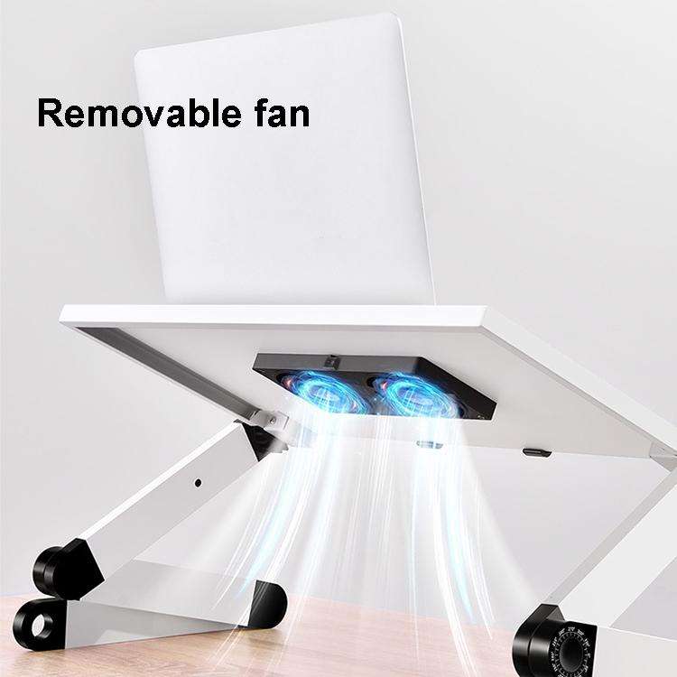 Oatsbasf Folding Computer Desk Laptop Stand Foldable Lifting Heightening Storage Portable Rack,St...