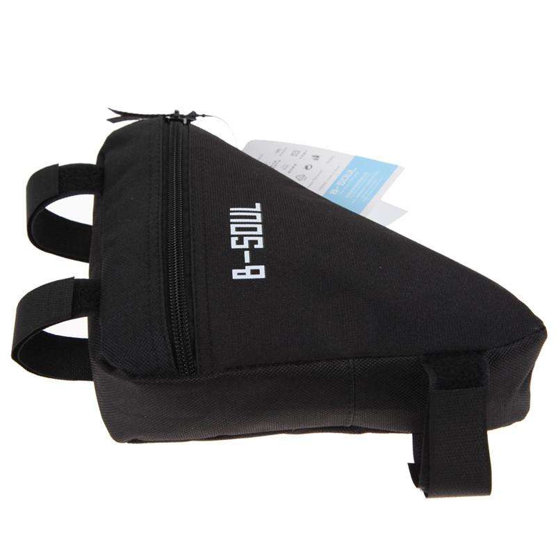 Triangle Bike Bag Front Tube Frame Cycling Bicycle Bags Waterproof MTB Road Pouch Holder Saddle(R...