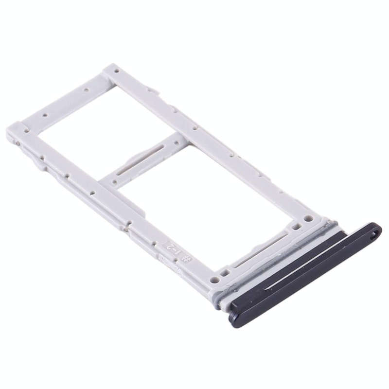 For Samsung Galaxy Note10+ SIM Card Tray + SIM Card Tray / Micro SD Card Tray (Black)