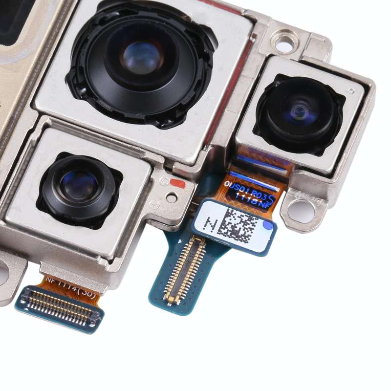 For Samsung Galaxy S21 Ultra 5G SM-G998B Original Camera Set (Telephoto + Depth + Wide + Main Cam...