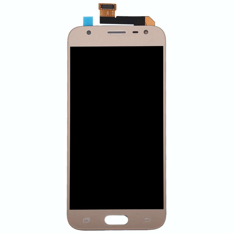 TFT LCD Screen for Galaxy J3 (2017), J330F/DS, J330G/DS with Digitizer Full Assembly (Gold)