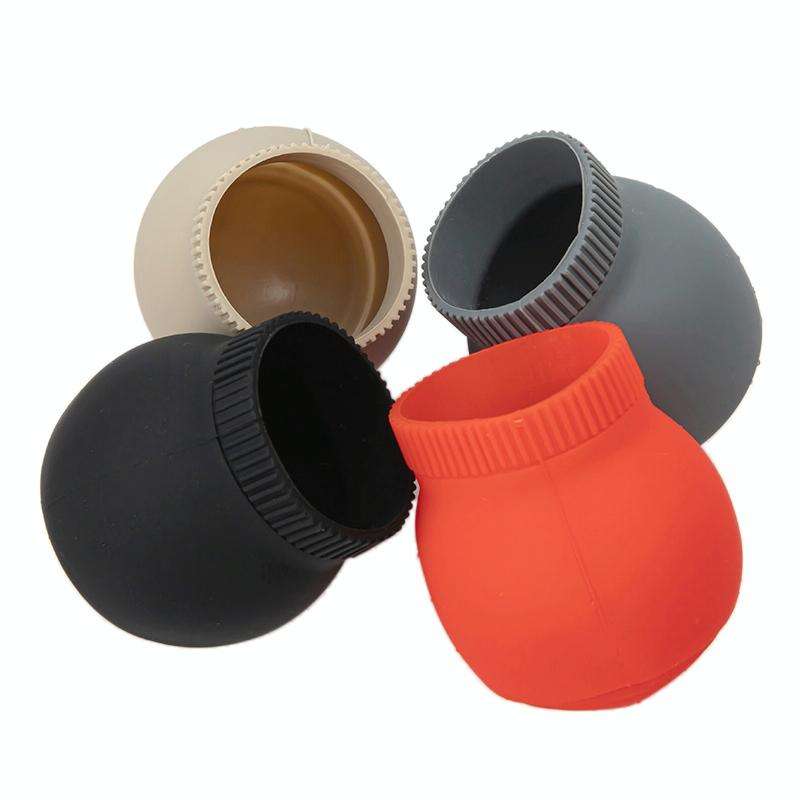 For Volkswagen 6-speed Car Silicone Dustproof Shift Knob Gear Protective Cover(Black)