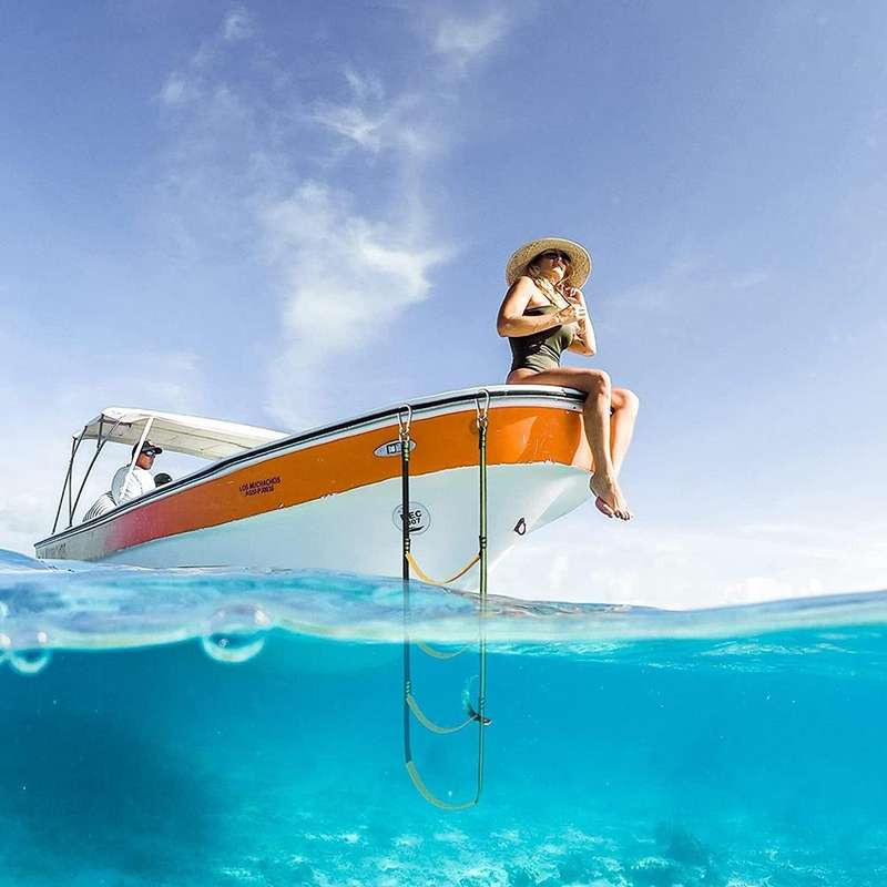 RT-1 Rubber Boat Special Boarding Ladder, Spec: 5-Ladder (Blue)