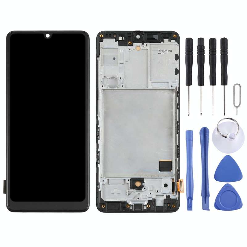 TFT LCD Screen for Samsung Galaxy A41 SM-A415 Digitizer Full Assembly with Frame