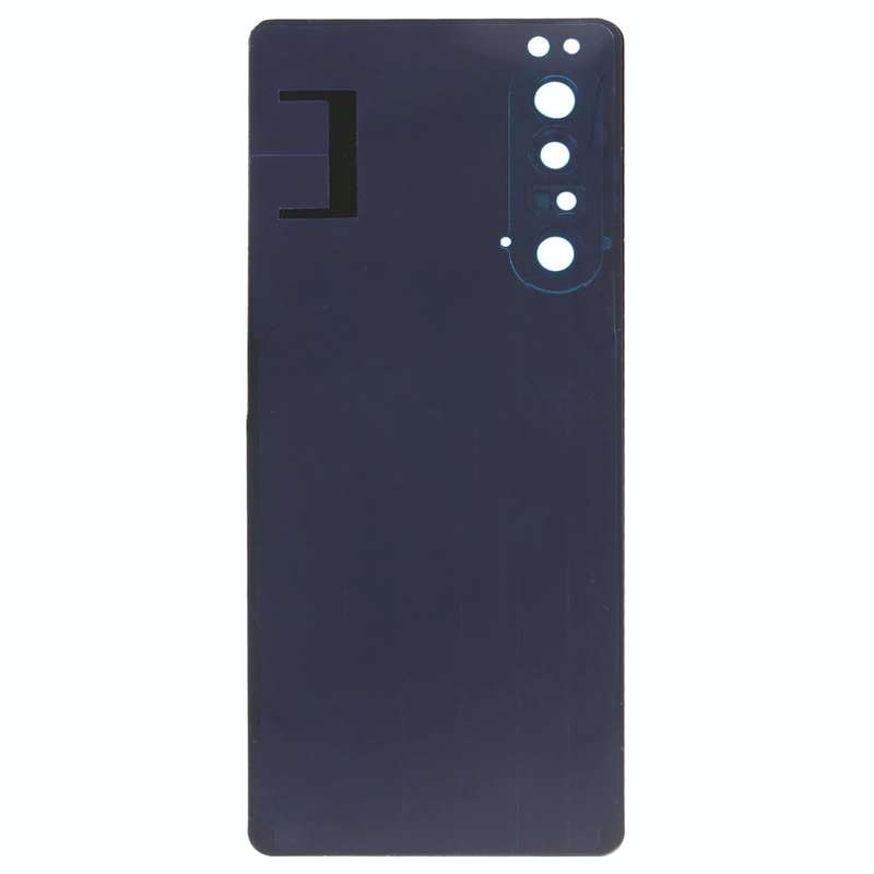 Original Battery Back Cover with Camera Lens Cover for Sony Xperia 1 II(Black)
