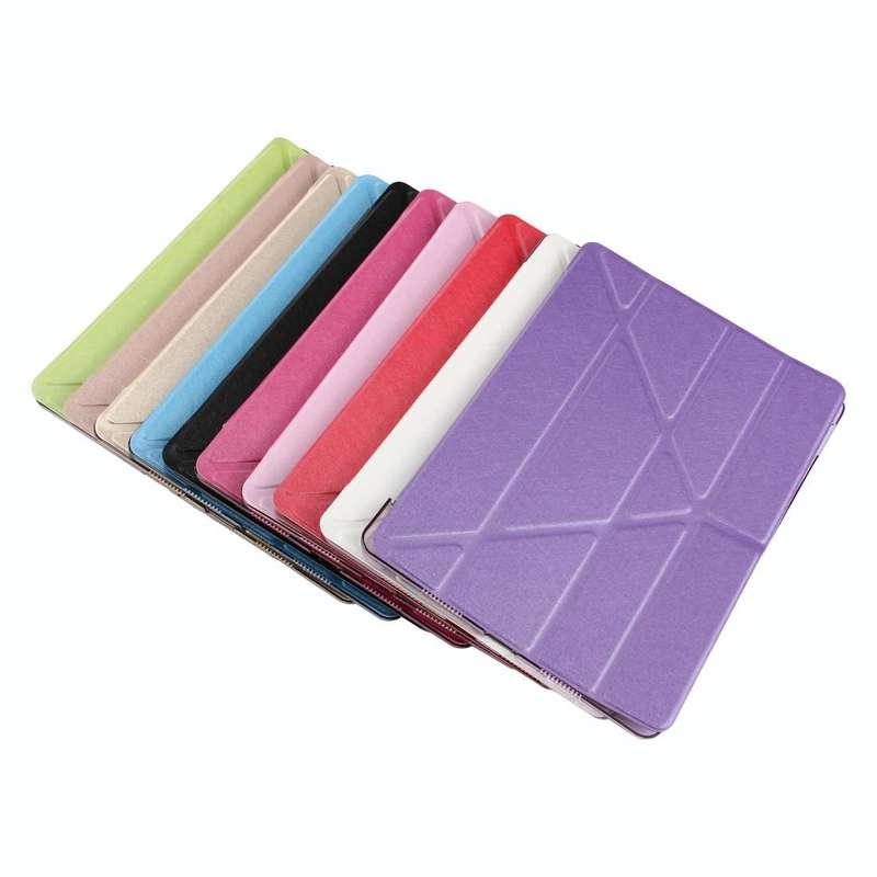 For iPad Pro 10.5 inch Silk Texture Horizontal Deformation Flip Leather Case with 4-folding Holde...