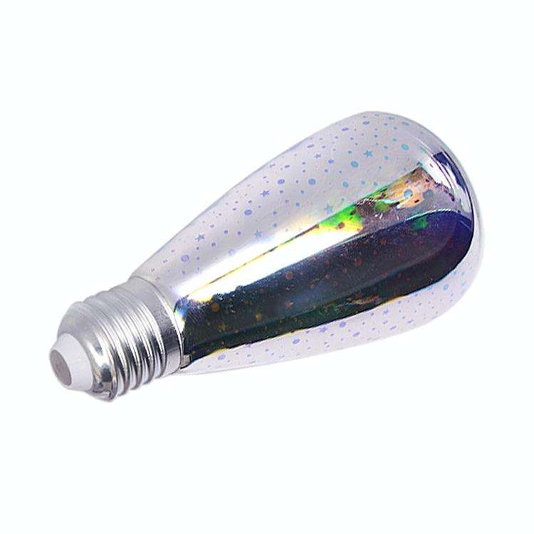 ST64 E27 4W IP65 Waterproof Warm White 3D Fireworks LED Bulb, 2700K 48 LEDs SMD 2835 Vintage Atmo...