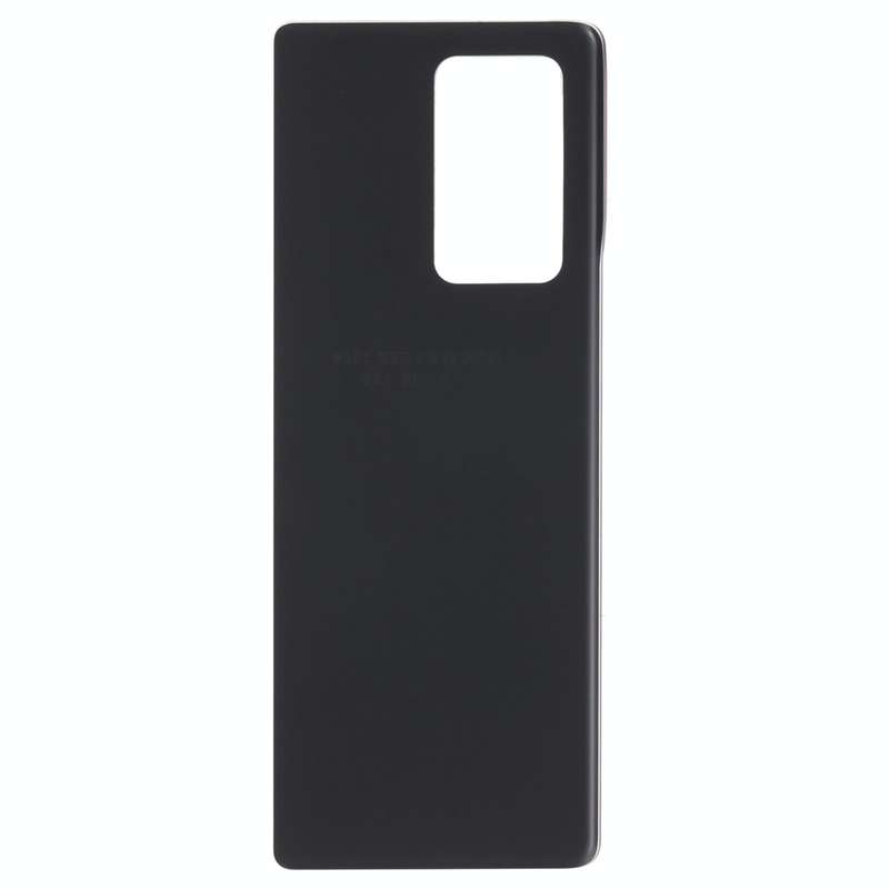 For Samsung Galaxy Z Fold2 5G SM-F916B Glass Battery Back Cover (Black)