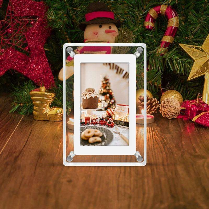 5 Inch HD Digital Photo Frame Crystal Advertising Player 1080P Motion Video Picture Display Playe...