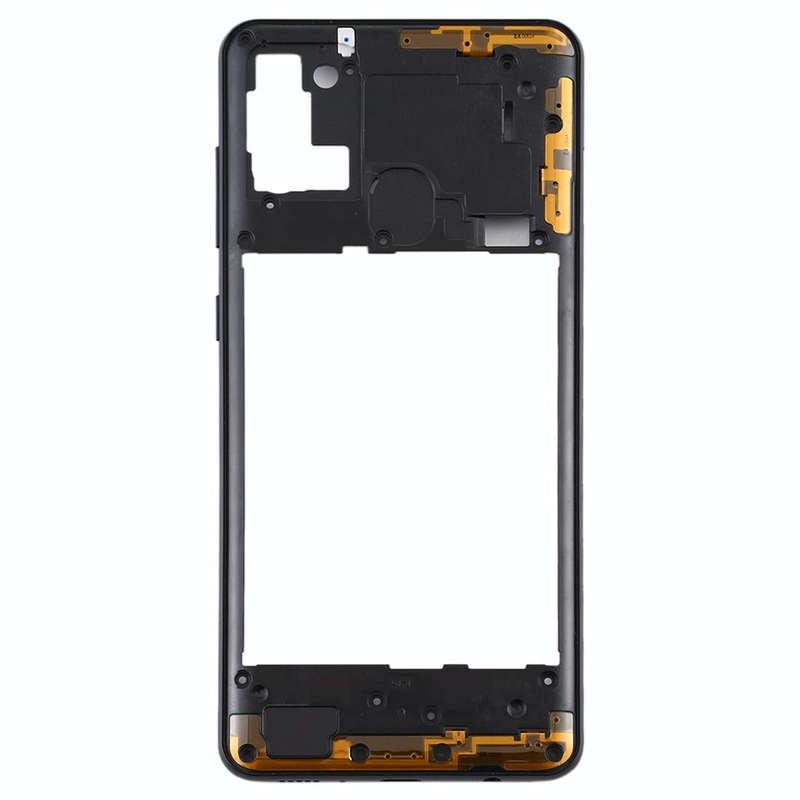 For Samsung Galaxy A21s  Middle Frame Bezel Plate (Black)