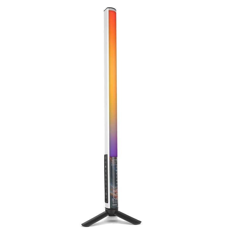 LUXCeO Mood1 50cm RGB Colorful Atmosphere Rhythm LED Stick Handheld Video Photo Fill Light with T...