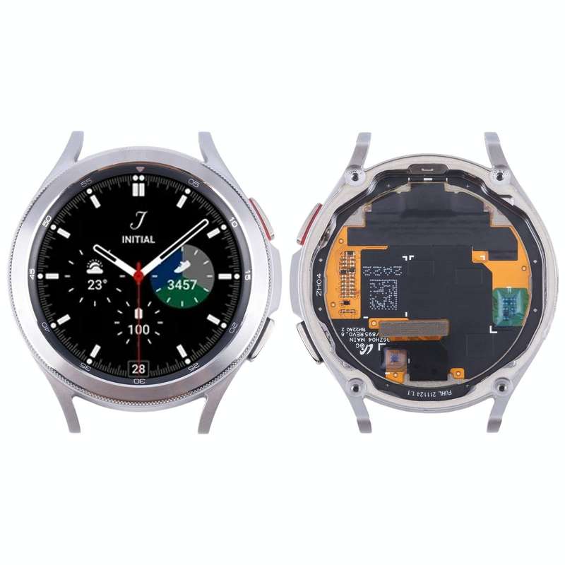 Original LCD Screen Digitizer Full Assembly with Frame for Samsung Galaxy Watch4 Classic 46mm SM-...