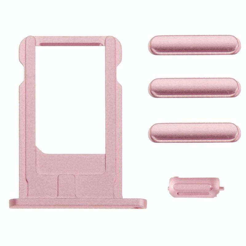 Full Assembly Housing Cover for iPhone 6, Including Back Cover & Card Tray & Volume Control Key &...