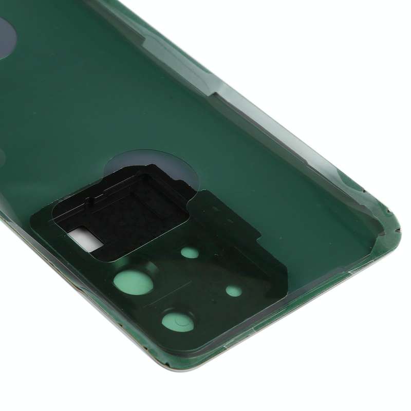 For Samsung Galaxy S20 Ultra Battery Back Cover with Camera Lens Cover (Black)
