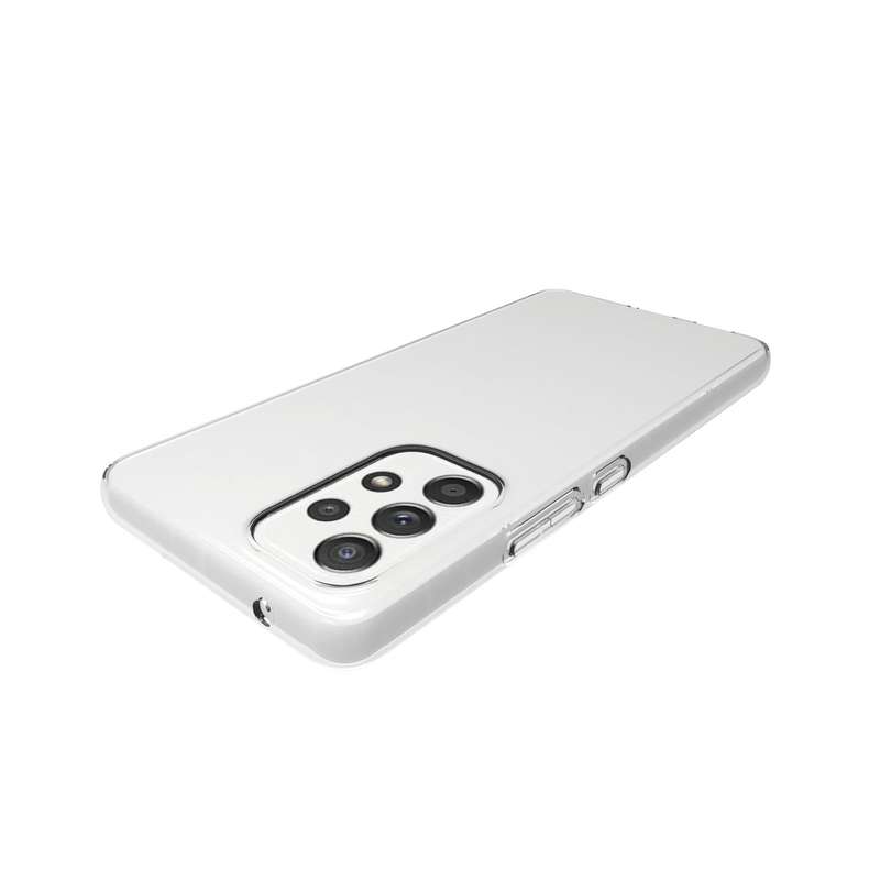 For Samsung Galaxy A53 Waterproof Texture TPU Phone Case(Transparent)