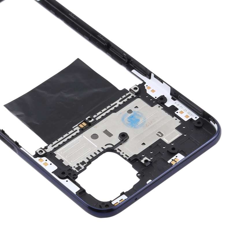 For OPPO A92s/Reno4 Z 5G PDKM00 Middle Frame Bezel Plate (Black)