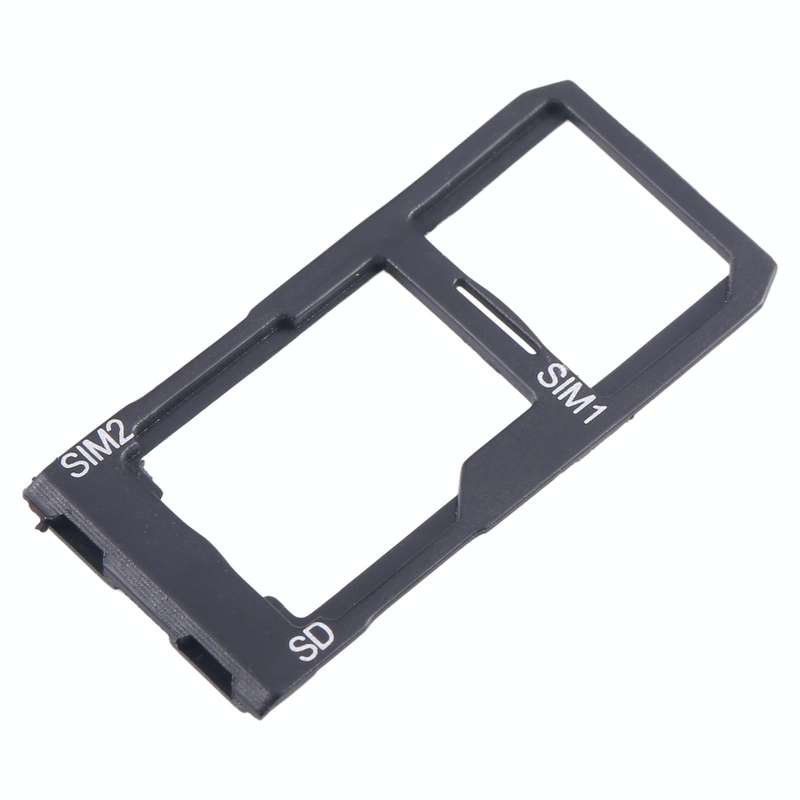 For Sony Xperia 5 II Original SIM Card Tray + SIM / Micro SD Card Tray (Black)