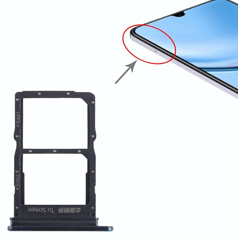For Honor Play 20 Pro SIM + SIM Card Tray (Green)