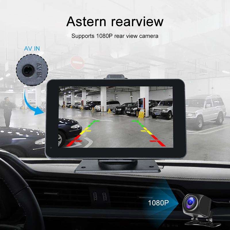 P703S 7 inch Wireless CarPlay Car Navigator Smart Driving Recorder