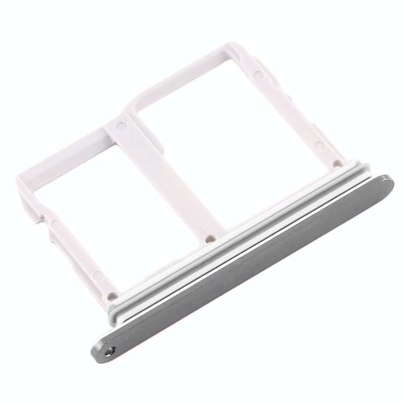 SIM Card Tray + Micro SD Card Tray for LG V40 ThinQ (Silver)