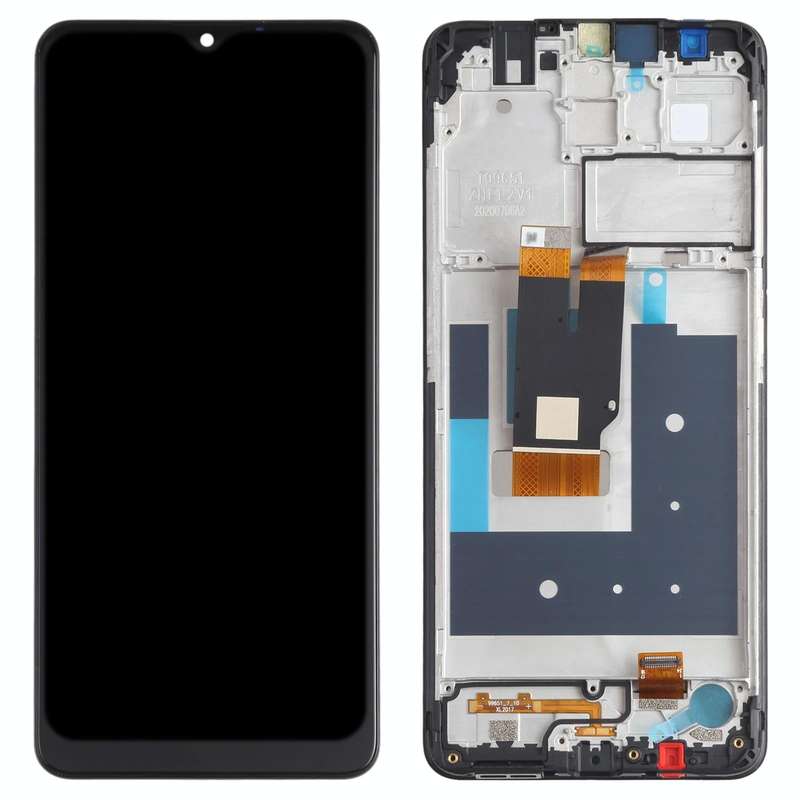 LCD Screen and Digitizer Full Assembly with Frame for Nokia 2.4 TA-1277 TA-1275 TA-1274 TA-1270(B...
