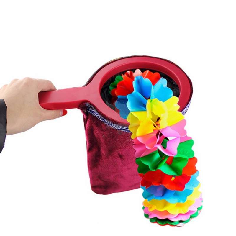 2 PCS Magic Tricks Change Bag Beginner Magician Prop Magic Universal Bag(Blue)