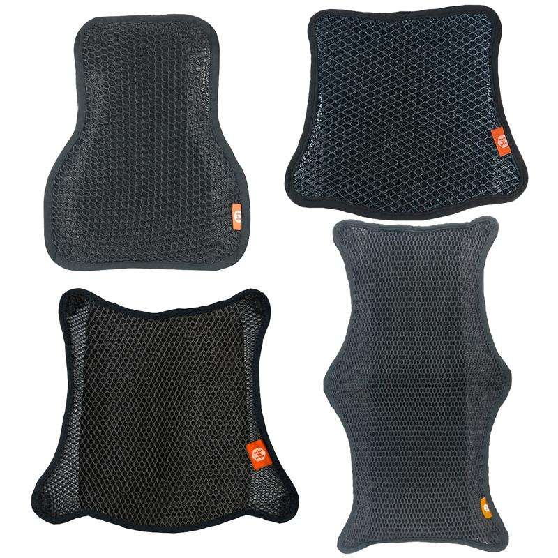 HOUZHI MTZT1010 Motorcycle Sun Insulation Cushion 3D Grid Breathable Sweating Cool Seat Cover, St...