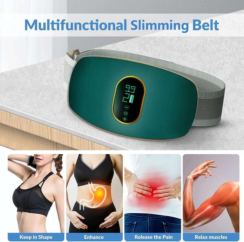 Magnet Massage Belt Abdominal Vibration Fat Removal Machine, Spec: Rechargeable
